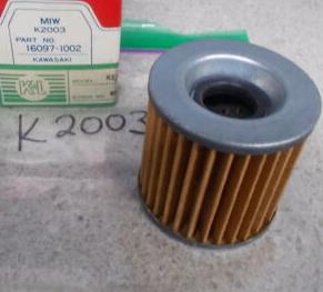 Filtr olejový MEIWA K2003, 16097-1002, vložka